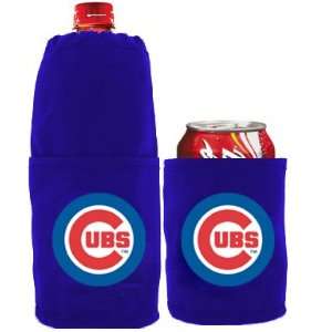  Chicago Cubs Blue Can and Bottle Soft Coozie Sports 