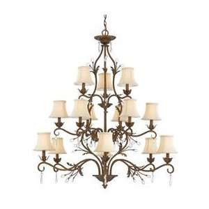  Evelyn Collection Fifteen Light Chandelier: Home 
