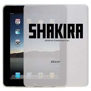  Shakira Block Letters on iPad 1st Generation Xgear 