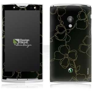  Design Skins for Sony Ericsson Xperia X10   Bling Flowers 