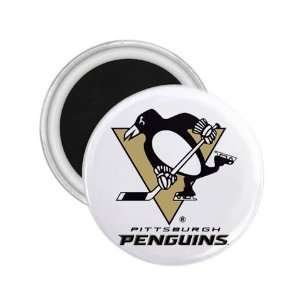  Pittsburgh Penguins Logo Souvenir Magnet 2.25 Free 