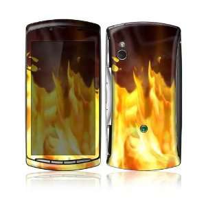  Sony Ericsson Xperia Play Decal Skin   Furious Fire 