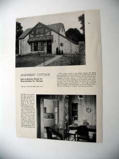 Apartment Cottage House Berwyn IL 1937 article  