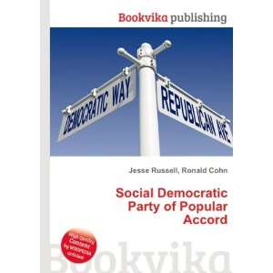  Social Democratic Party of Popular Accord Ronald Cohn 