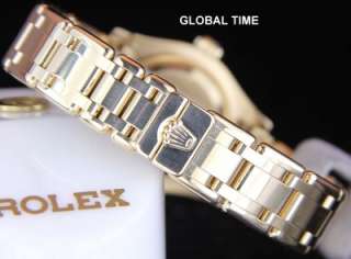 Ladies Rolex Solid 18K Yellow gold 80318 Pearlmaster! FACTORY MOP 
