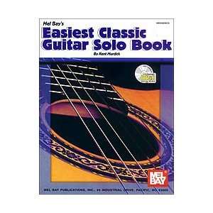  Easiest Classic Guitar Solo Book Book/CD Set Electronics