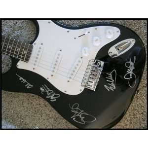  Van Halen Autographed/Hand Signed Electric Guitar: Sports 