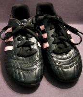 Adidas Soccer Cleats Pink Black Size 13K  