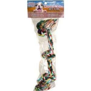  SMALL 3 KNOT MULTICOLORED ROPE 12PC