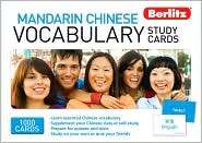 Berlitz Mandarin Chinese Vocabulary Study Cards, (981268915X), Berlitz 