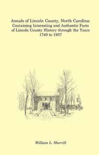   Carolina by William L. Sherrill, Heritage Books, Inc. MD  Paperback