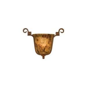 Kalco 4265CC 7111 Ibiza 1 Light Wall Sconce in Copper Claret with Faux 