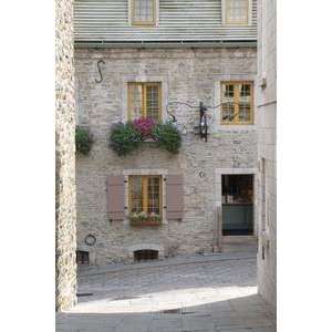   poster printed on 20 x 30 stock. Street of Old Quebec