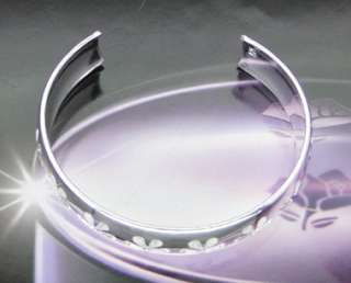 925 Sterling Silver Valentine Cuff Bracelet JB161  