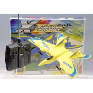  X Fighter R/C EPP Radio Control Foam Jet Plane (Yellow 