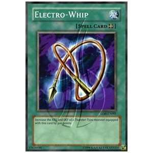   of Blue Eyes White Dragon Unlimited LOB 93 Electro Whip: Toys & Games