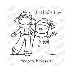   Things Pure Innocence Clear Stamps 3X4 Sheet Frosty Friends; 2 Items