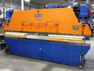 12 hydraulic press brake stock number 1714 pacific 40 12 serial no 