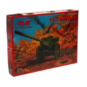  1/35 USSR Field Gun 76.2mm F22: Toys & Games