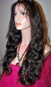 Indian Remy Lace Front Wig Body Wave Highlights 12 20  