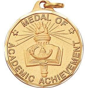  1 1/4 Inch Academic Achievment Medal