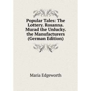  Manufacturers (German Edition) (9785875716089) Maria Edgeworth Books