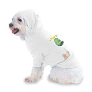 Unicorns Rock My World Hooded (Hoody) T Shirt with pocket for your Dog 
