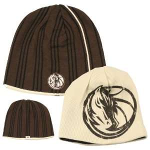   Reversible Earth Tone Alternate Logo Knit Beanie