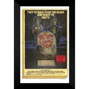 The Return of the Living Dead 27x40 FRAMED Movie Poster 