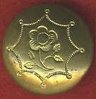 1810 1840 Golden Age FANCY DECORATED GILT button
