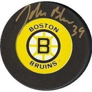   Autographed/Hand Signed Hockey Puck (Boston Bruins): Everything Else