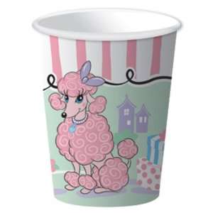  Pink Poodle 9 oz. Paper Cups (8count): Everything Else