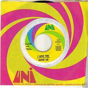 JACKIE LEE 45 The Chicken/I Love You UNI MINT  