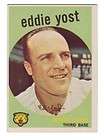 1959 Topps Detroit Tigers 6ct Lot Frank Lary Eddie Yost Etc  