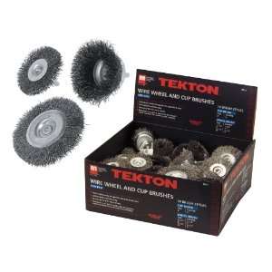  TEKTON 8011 Wire Wheel and Cup Assortment, 30 Piece