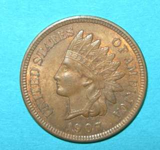 1907 Indian Head Penny  