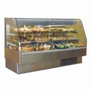 Kool It Refrigeration LUX 12 12 Refrigerated Curved Glass Bakery/Deli 