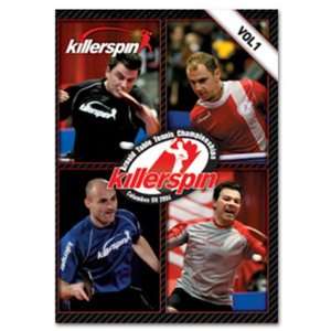  Killerspin 2006 Arnold Table Tennis Vol. 1 DVD BLACK/RED 