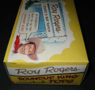 Old 1950s ROY ROGERS & Trigger YO YO Display BOX Empty  