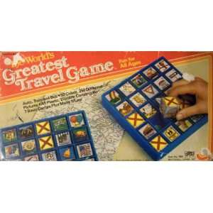   Worlds Greatest Travel Game (Fun for All Ages) (1985) Toys & Games