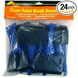  Linzer A 8524 Foam Brushes, 24 Pack