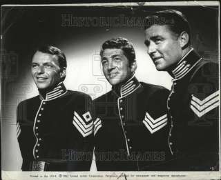 1962 SGTS. Frank Sinatra, Peter Lawford & Dean Martin  
