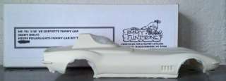 JIMNB112 1968 Corvette Funny Car Body (for PLL) 1/25 Ji  