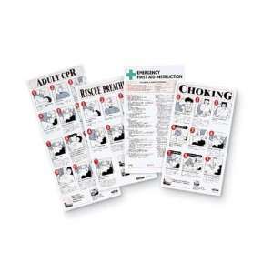   First Aid Sign,19 1/2x11 In,Choking Sign