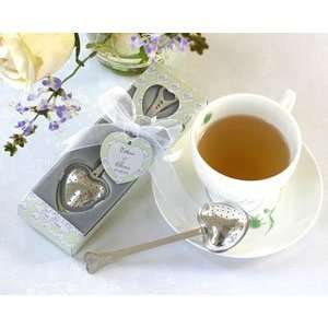Tea Time Heart Tea Infuser in Tea Time Gift Box  Grocery 
