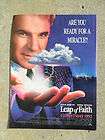 1993 Print Ad Movie Promo Preview ~ Leap of Faith Ste