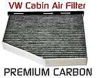 VW Cabin Air Filter   Premium Carbon OEM #1k1819653A (Fits Volkswagen 