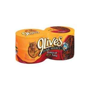  9 Lives Tuna Select Flakes of Real Tuna Cat Food, 5.5 OZ 