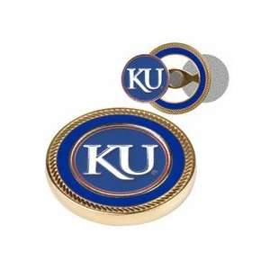  Kansas Jayhawks Challenge Coin with Ball Markers (Set of 2 