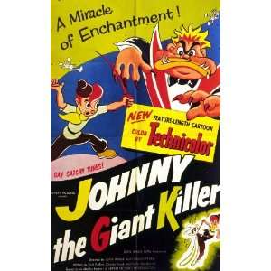 Johnny the Giant Killer Movie Poster (11 x 14 Inches   28cm x 36cm 
